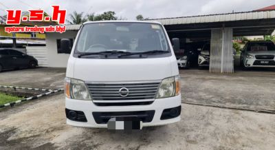 NISSAN URVAN WINDOW VAN 3.0 MANUA 2013