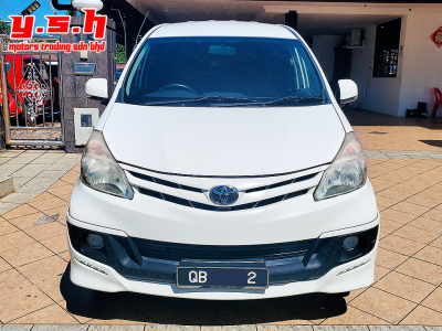 TOYOTA AVANZA 1.3 E MANUAL 2013