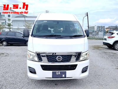 NISSAN NV350 URVAN S/LONG H/ROOF 2.5 MANUAL 2015