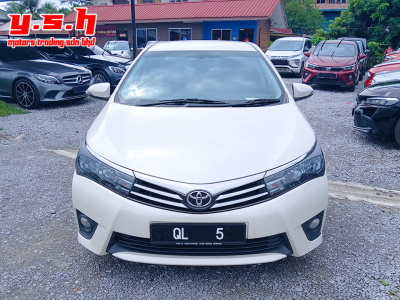TOYOTA COROLLA ALTIS 1.8 E AUTO 2014