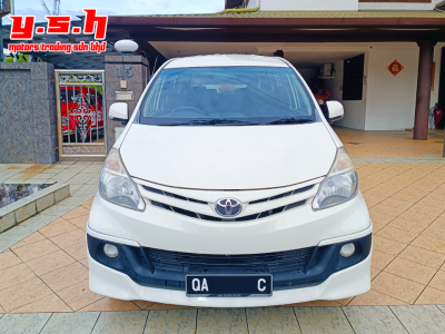 TOYOTA AVANZA 1.3 E MANUAL 2012