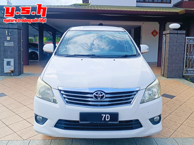 TOYOTA INNOVA 2.0G AUTO 2013