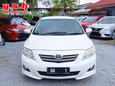 TOYOTA COROLLA ALTIS 1.6E AUTO 2009