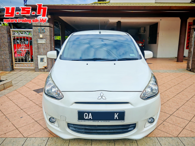 BODY PRICE . MITSUBISHI MIRAGE 1.2 CVT AUTO 2013