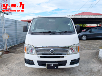 NISSAN URVAN W/VAN 3.0 DIESEL AUTO 2013