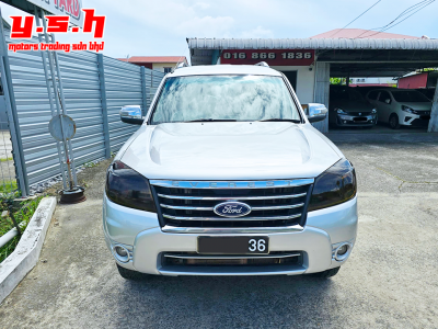 FORD EVEREST 3.0L XLT 4WD AUTO 2011