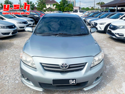 BODY PRICE . TOYOTA COROLLA ALTIS 1.8 E AUTO 2009