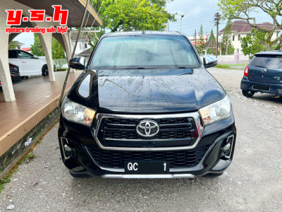 TOYOTA HILUX D/CAB 2.4 LE AUTO 2018