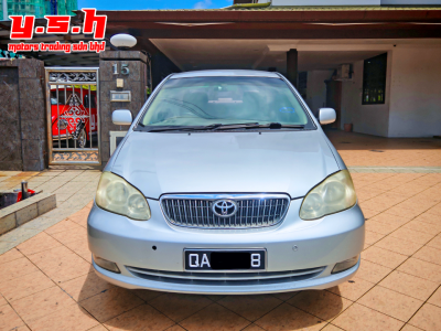 BODY PRICE . TOYOTA COROLLA ALTIS 1.8 AUTO 2006
