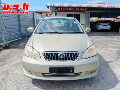 BODY PRICE . TOYOTA COROLLA ALTIS 1.8 AUTO 2007