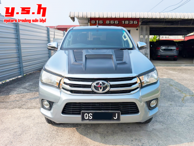 BODY PRICE . TOYOTA HILUX D/CAB 2.4G MT 4X4 MANUAL 2018
