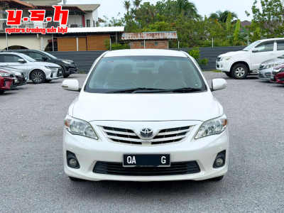 TOYOTA COROLLA ALTIS 1.6E AUTO 2013