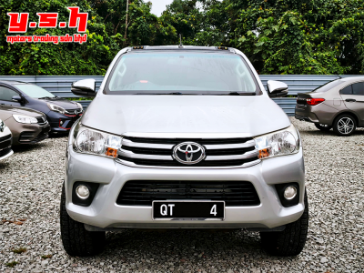 BODY PRICE . TOYOTA HILUX D/CAB 2.4G MT 4X4 MANUAL 2019
